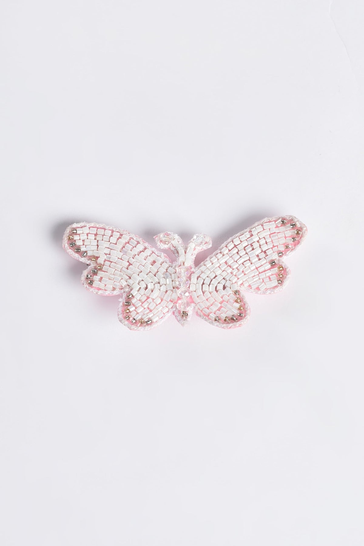 FlutterTales – Butterfly Hair Pins, White  (Set of 2)