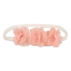Pink flower hairband