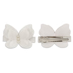 White butterfly hair clip