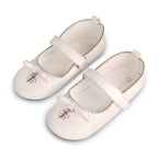 White butterfly ballerina & butterfly clips