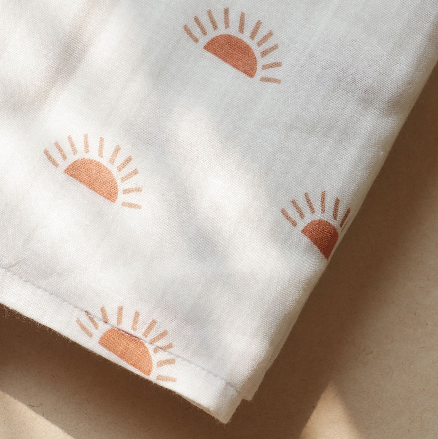 Organic Little Cocoon Swaddle (Sunburst)