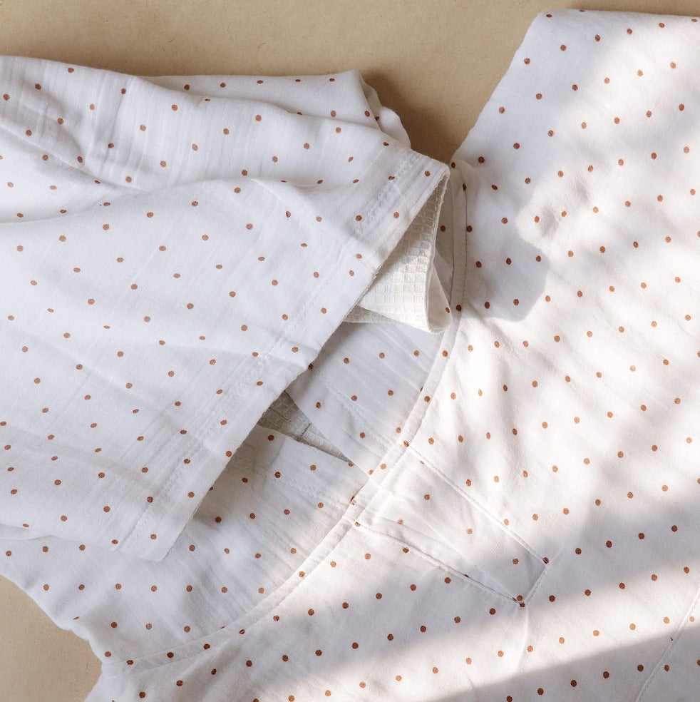 Organic Hugsy Poncho Towel (Spottie Dottie)