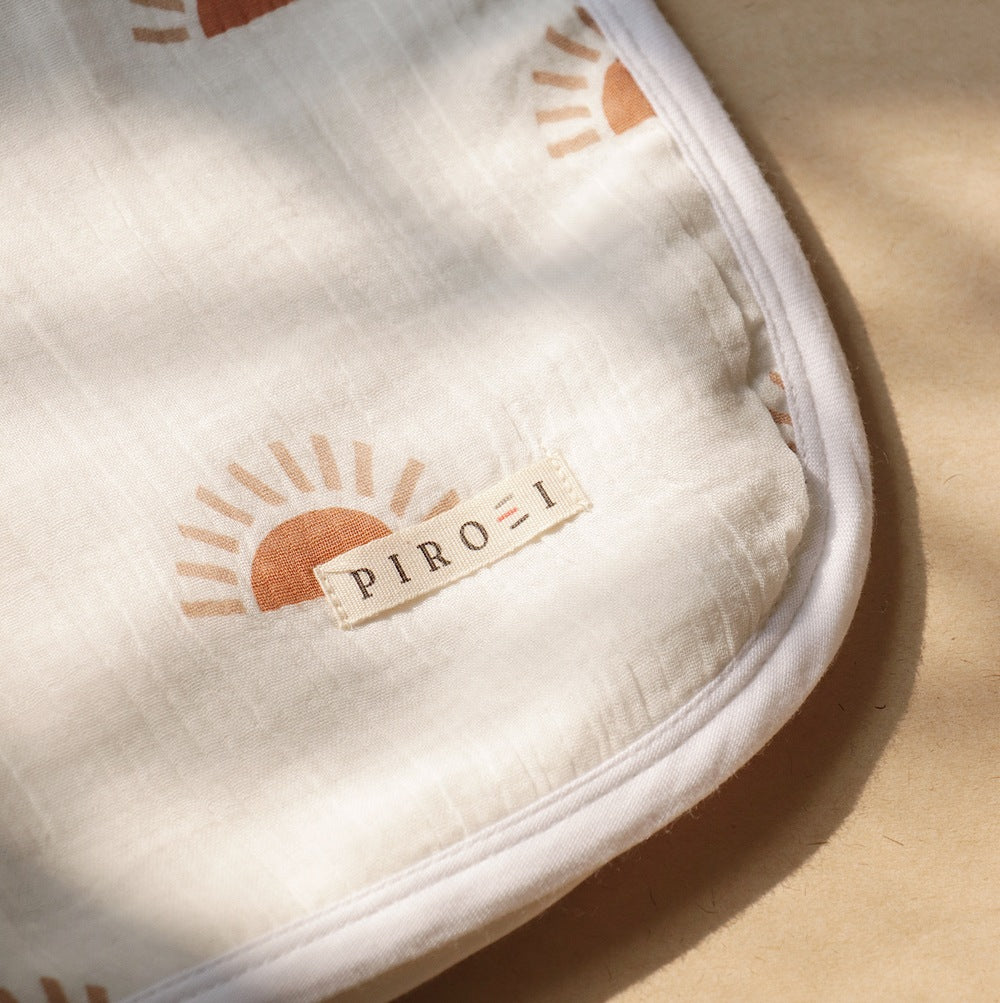 Organic Peek-a-boo Hooded Towel (Sunburst)