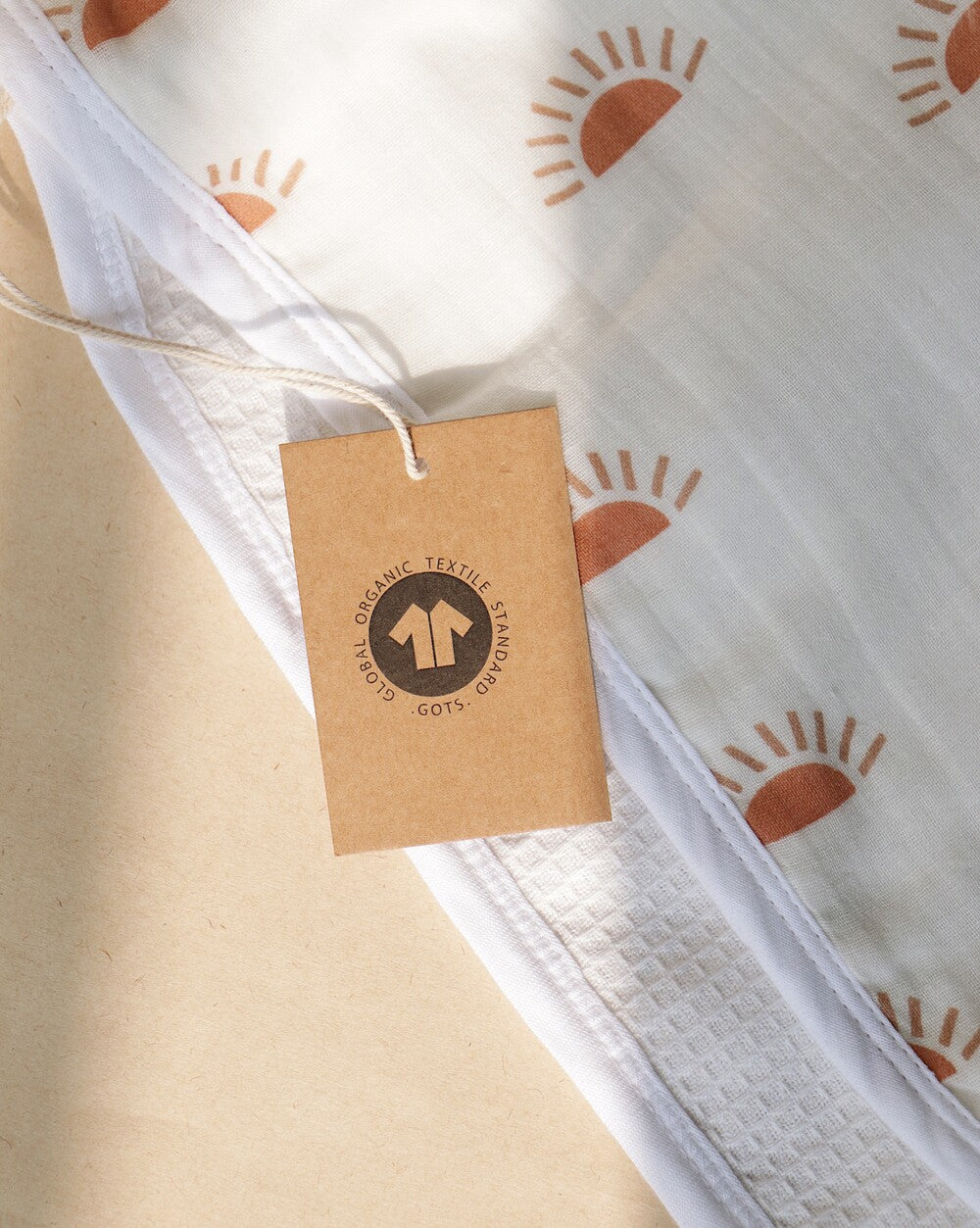 Organic Hugsy Poncho Towel (Sunburst)