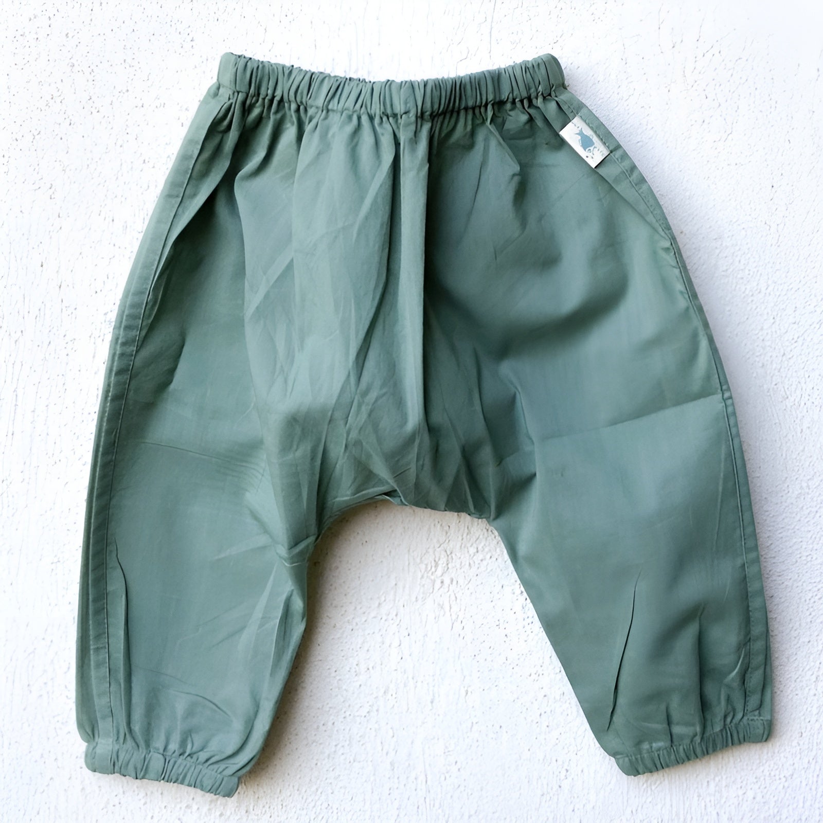 Unisex Organic Fish Print Angarakha Top & Mint Pants
