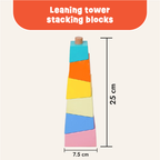 Leaning Tower - Stacking, Balance and Problem-solving Toy for Toddlers