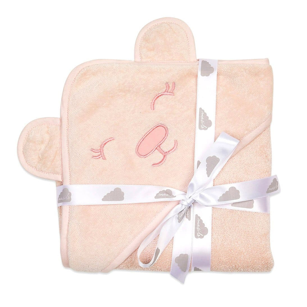 Girls Organic Cotton Hooded Towel