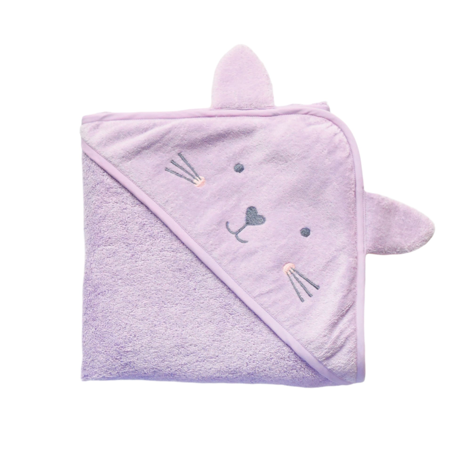 Girls Organic Cotton Hooded Towel