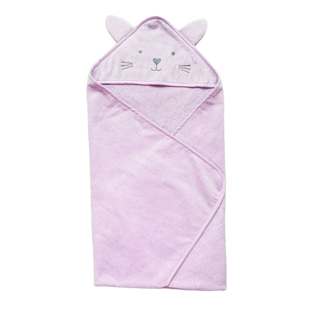 Girls Organic Cotton Hooded Towel