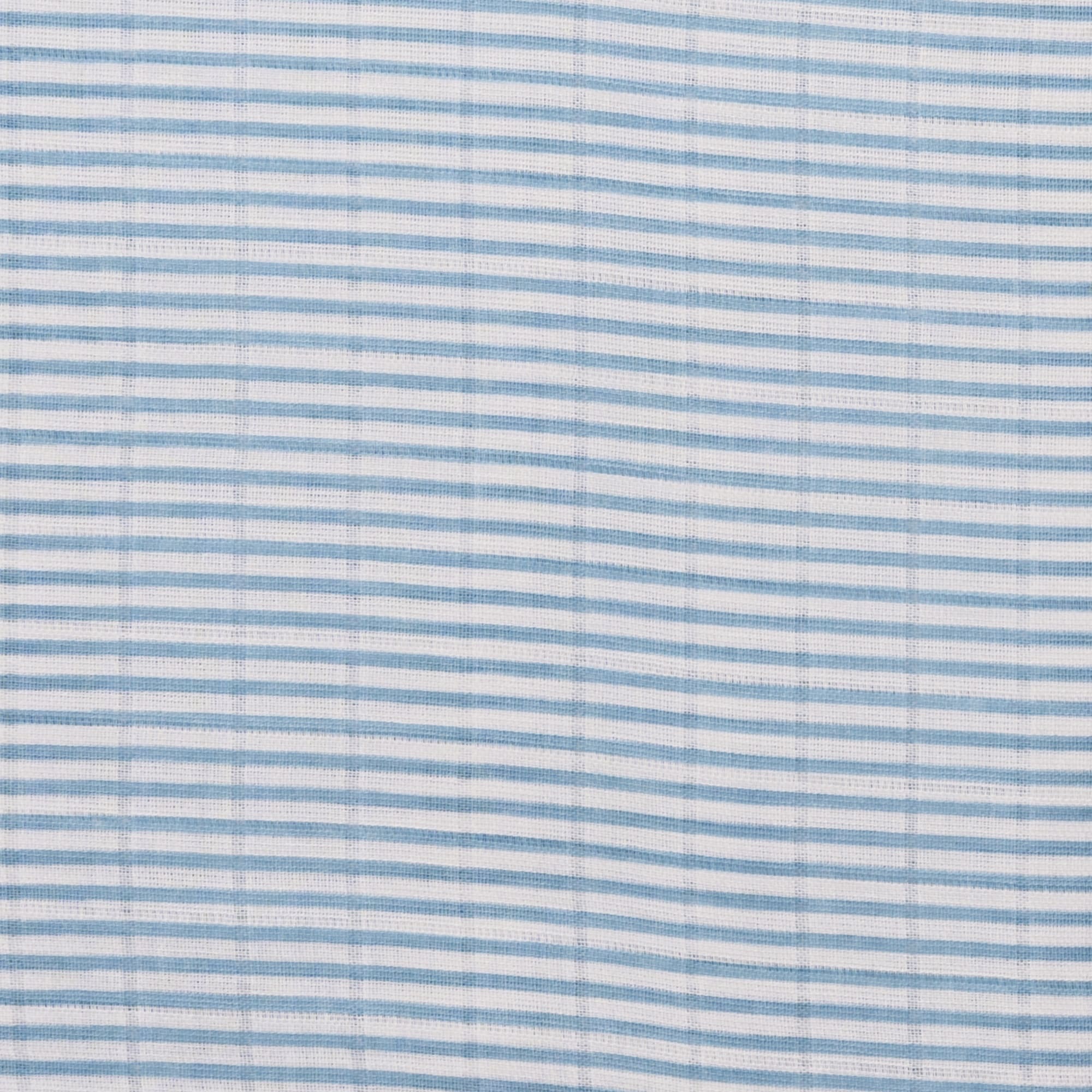 Boy Organic Cotton Muslin Swaddles, 0-1years-Sea Breeze-Blue