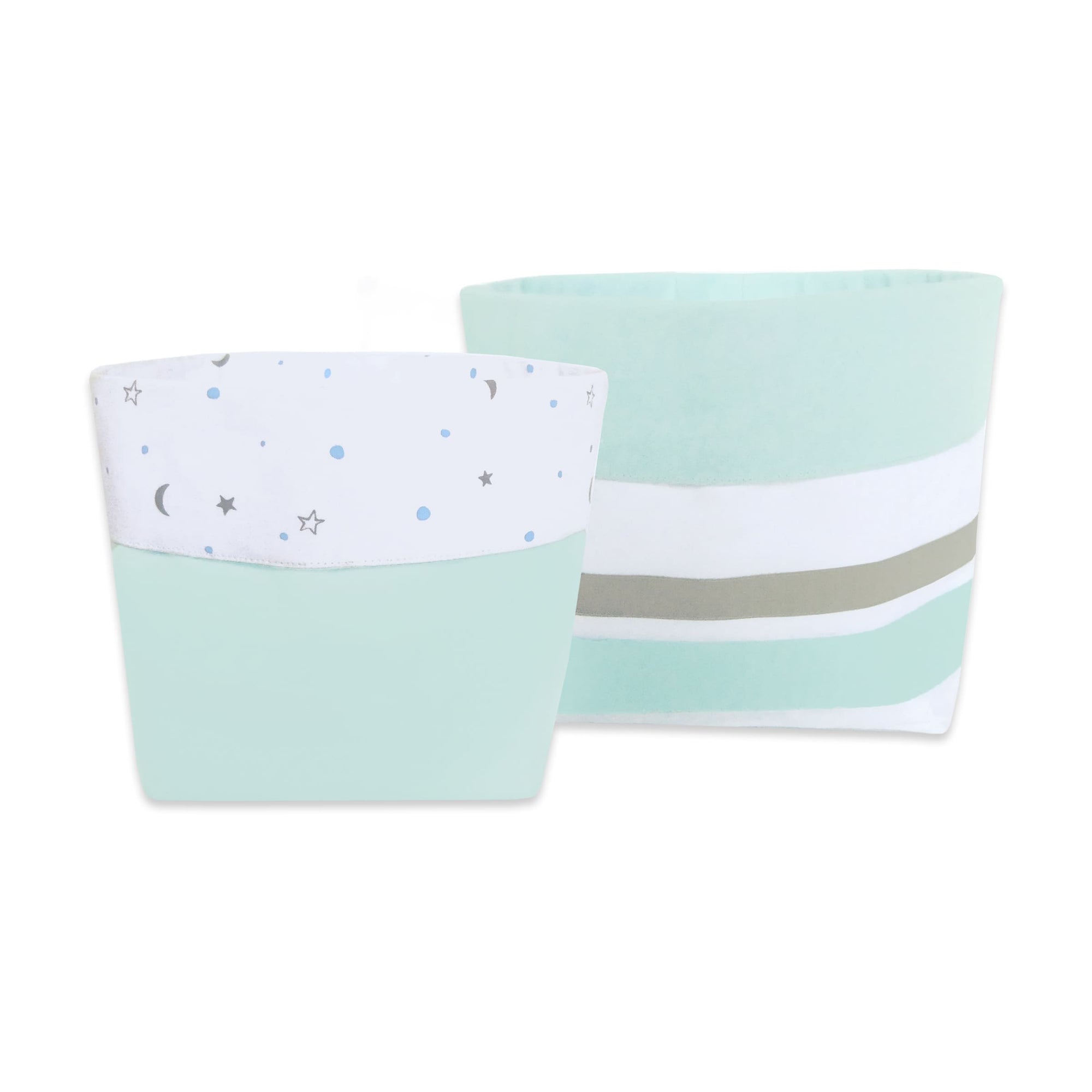 Boy 100% Organic Cotton  Stroage  Basket