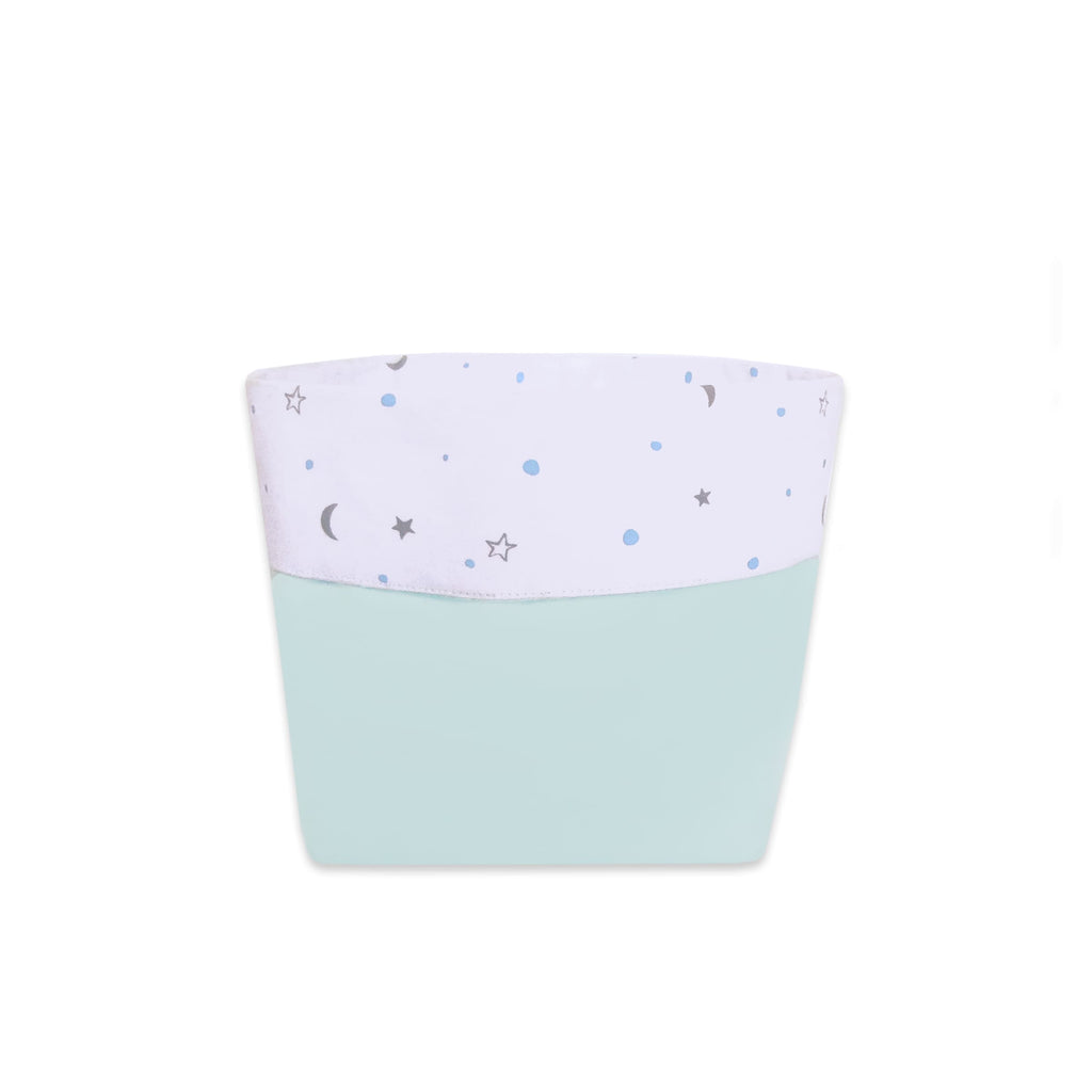 Boy 100% Cotton Fabric Storage Baskets 2-5 years Blue