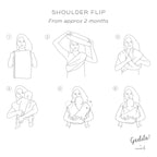 Unisex 100% Organic Cotton  Baby Crrier warp