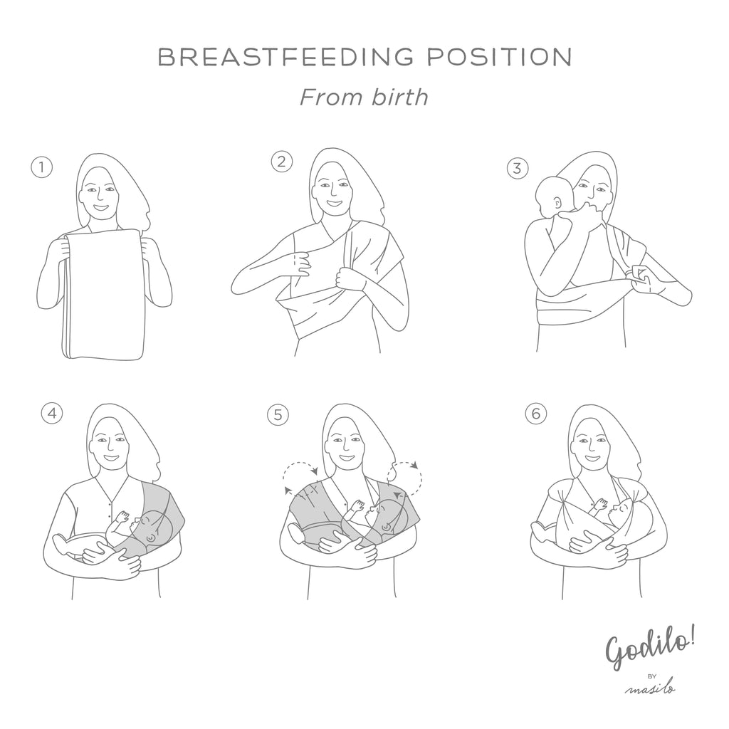 Unisex 100% Organic Cotton  Baby Crrier warp