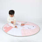 Girl 100% Organic Cotton  Playmat