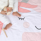 Girl 100% Organic Cotton  Playmat