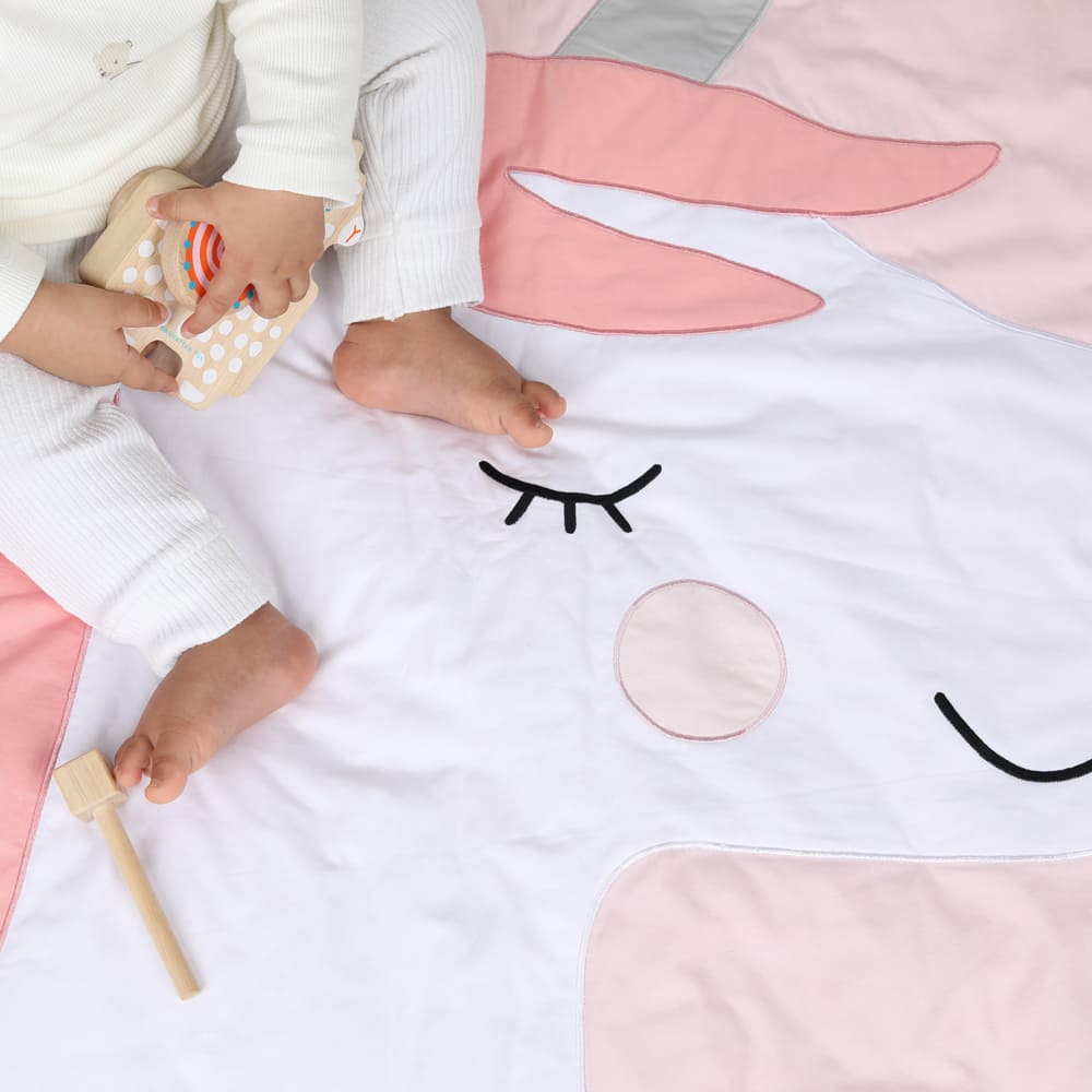 Girl 100% Organic Cotton  Playmat
