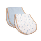 Boy Cotton Muslin Swaddes Burp Cloth