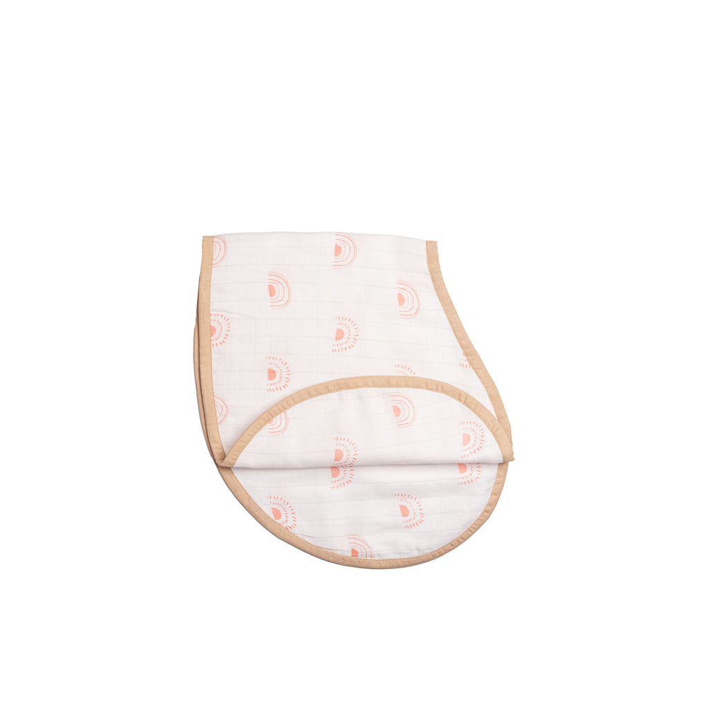 Girl Cotton Muslin  Burp Cloth