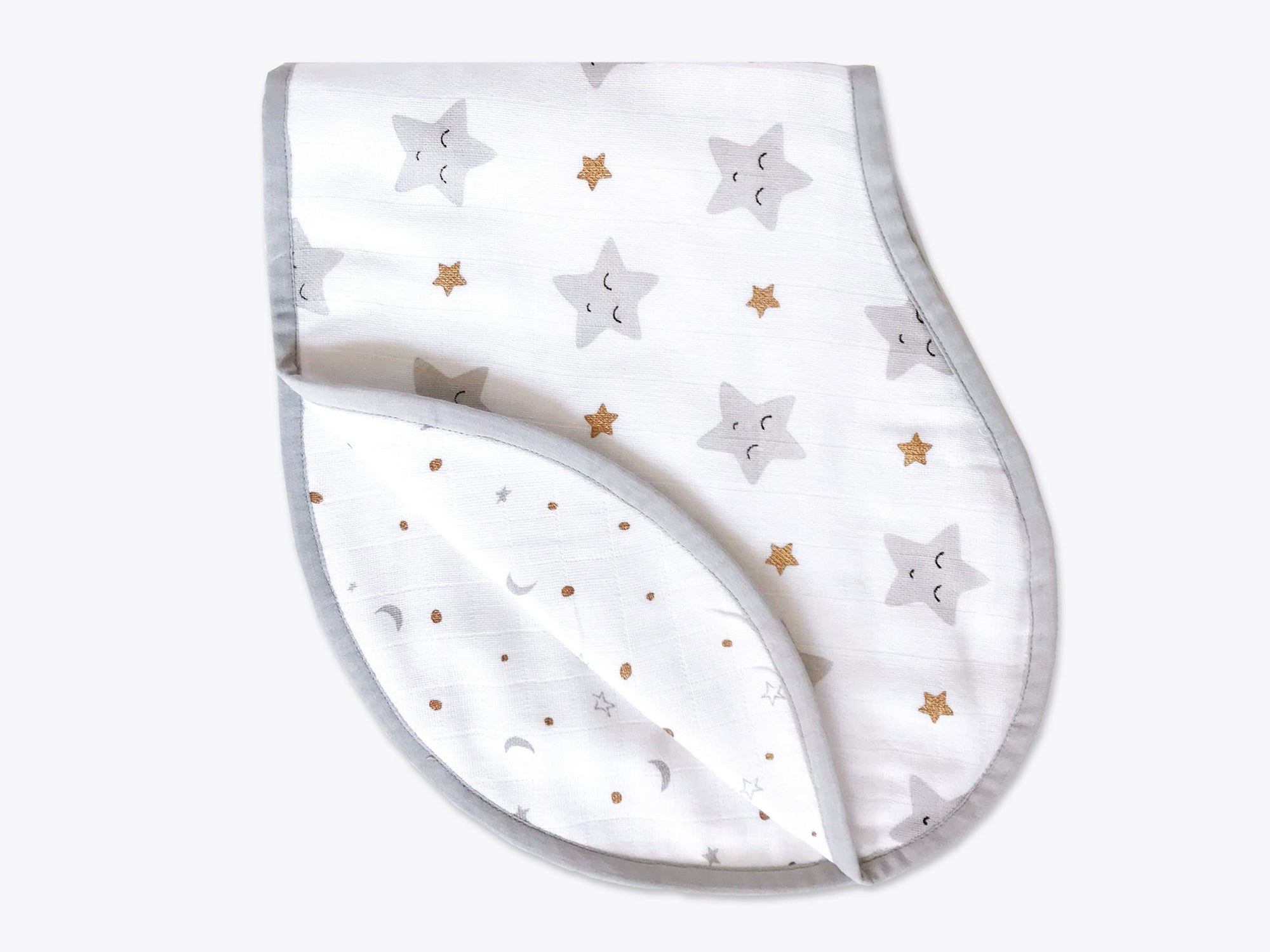 Unisex Organic Cotton Muslin Burp Cloth