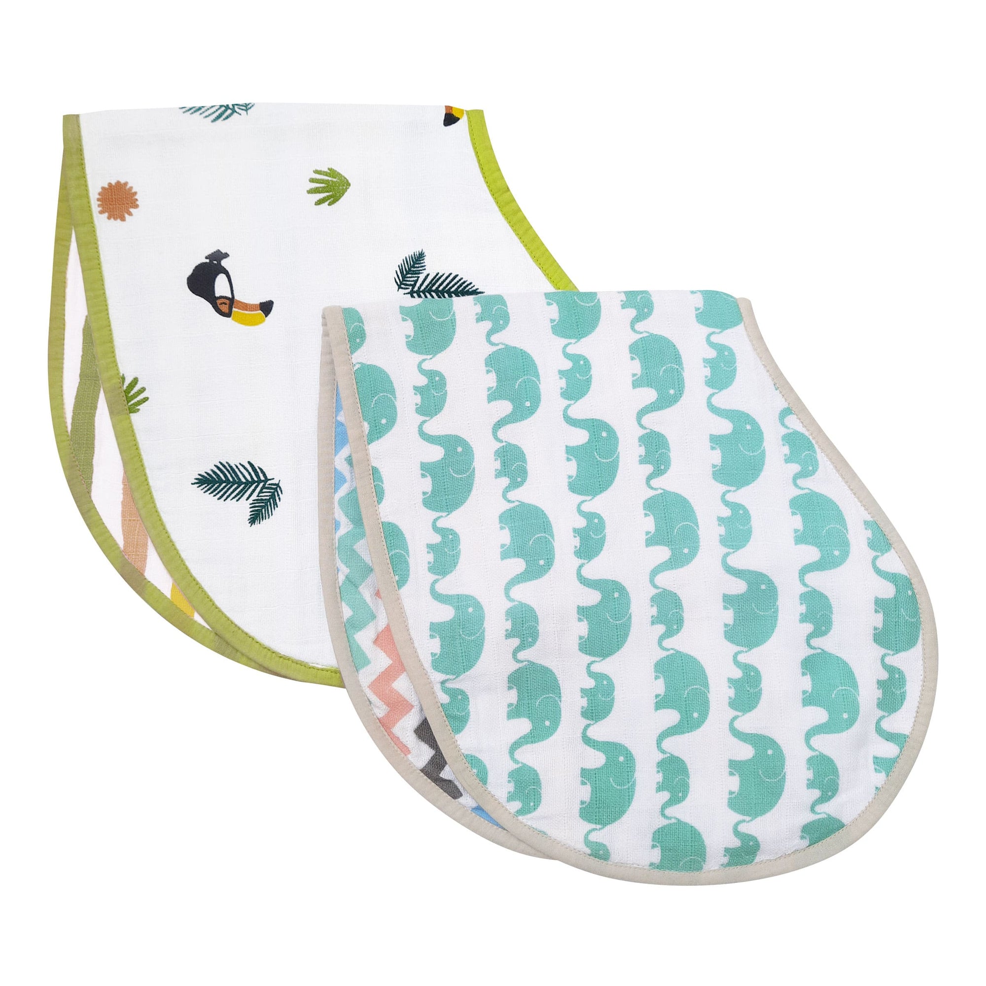 Unisex Organic Burp Cloth Cotton Muslin