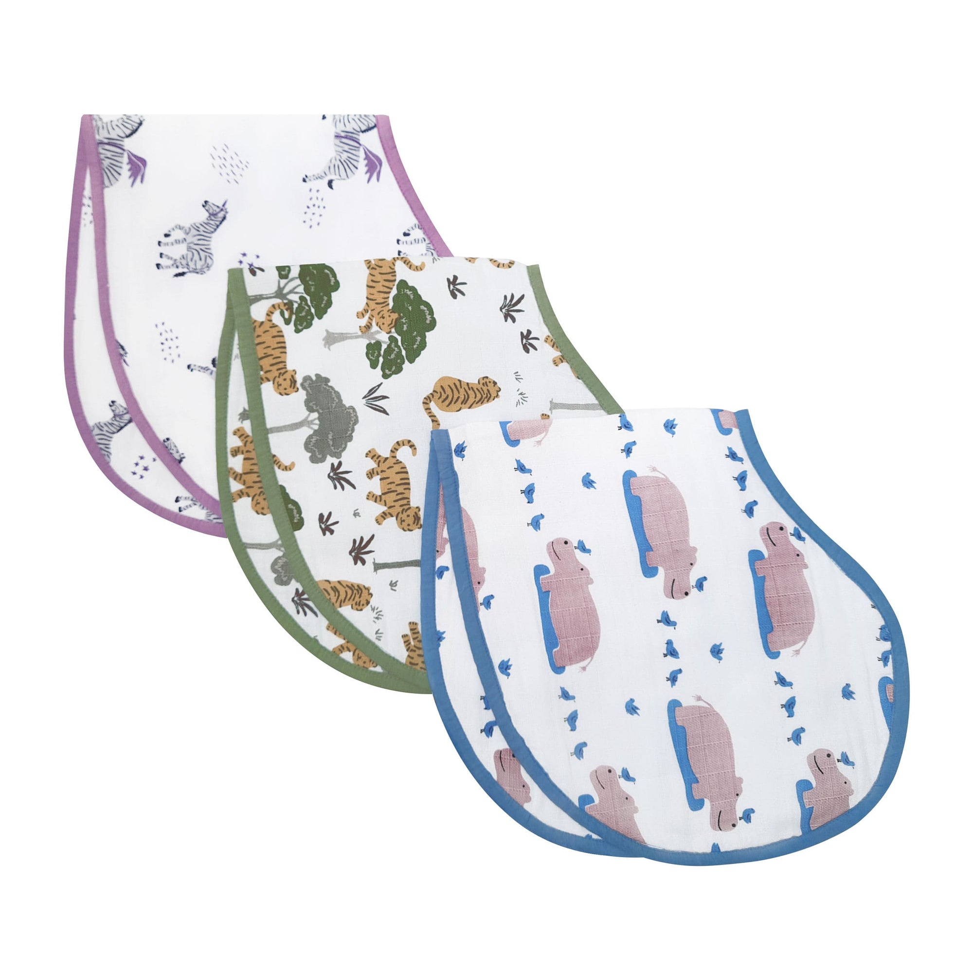 Unisex Organic Cotton Muslin Burp Cloth