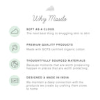 Unisex Bamboo Muslin Burp Cloth