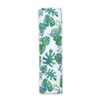 Unisex Organic Bamboo Muslin Swaddles, 0-1 year-Tropical Vibes Only-Green