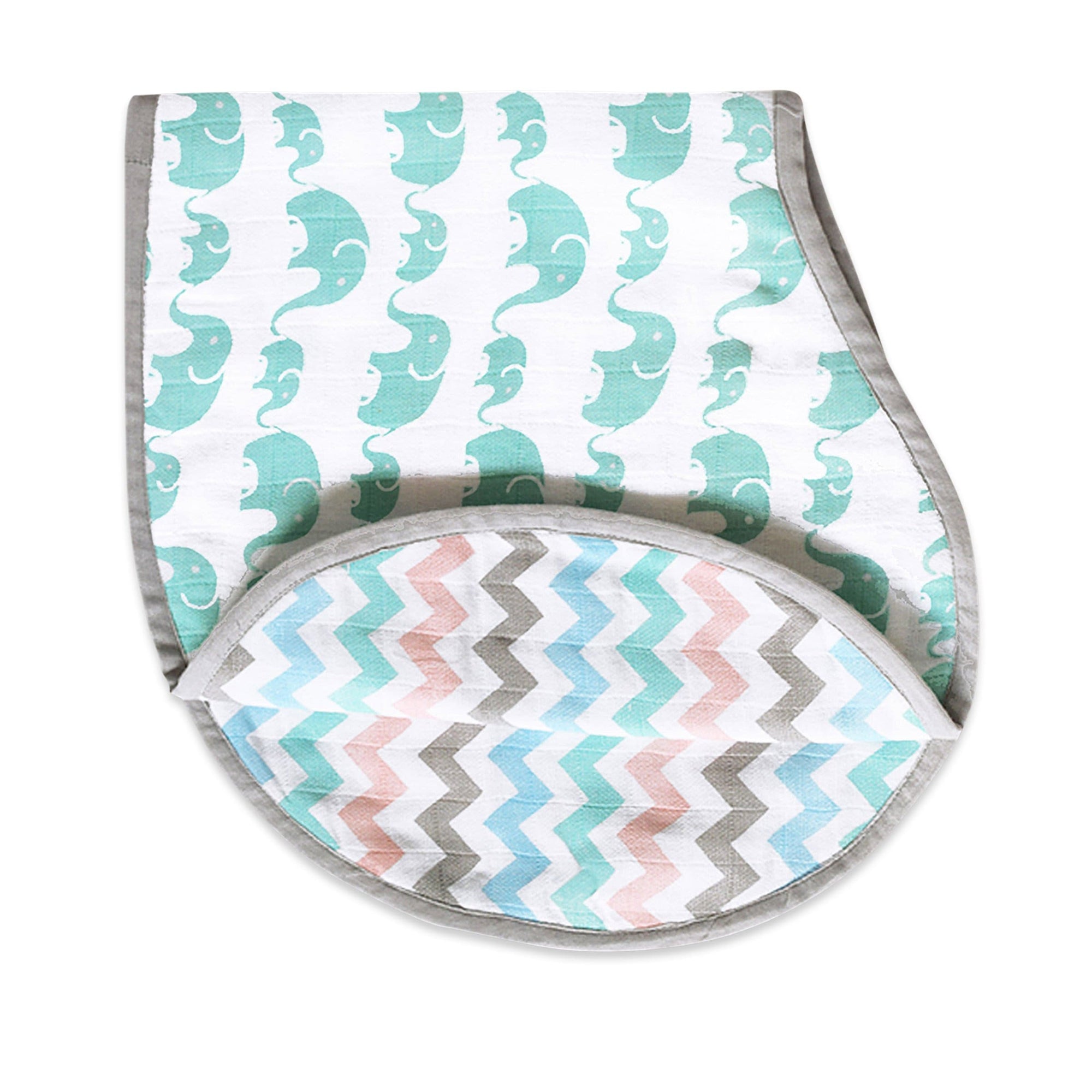 Unisex Cotton Muslin Swaddles & Burp Cloth