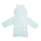 Unisex Organic Cotton Hooded Bathrobe, 0-1 year – Bunny-Mint