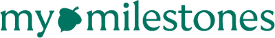 Logo of 'my milestones' with a green color scheme