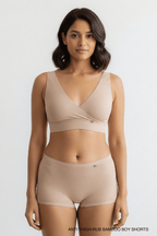 Putchi Anti Thigh-Rub Bamboo Boy Shorts - Skin