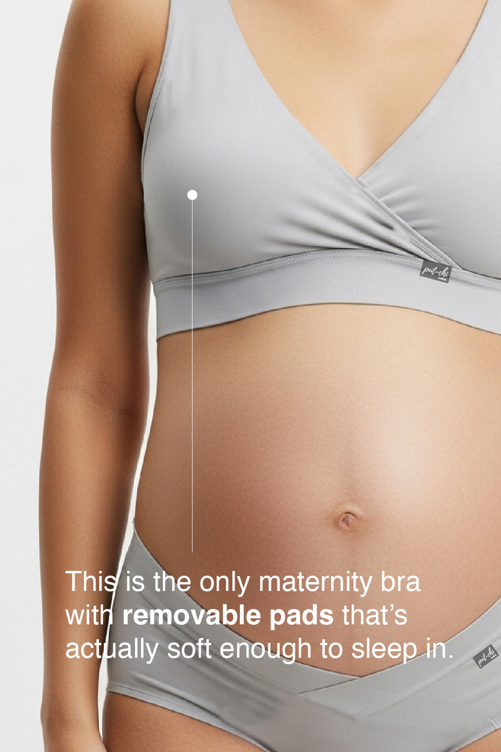 Putchi V Neck Maternity Bra – Soft, Wireless & All-Day Comfort