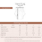 Organic Muslin High Waist Bloomer-Picante