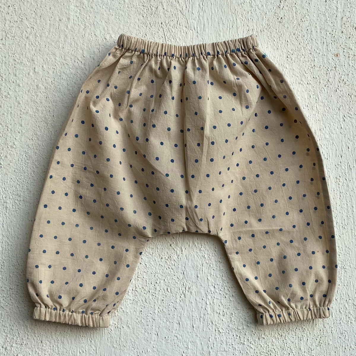 Unisex Organic Zoo Indigo Raidana Jhabla With Matching Pants