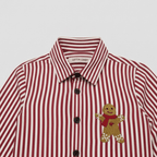 Red Striped Gingerbread Man Shirt