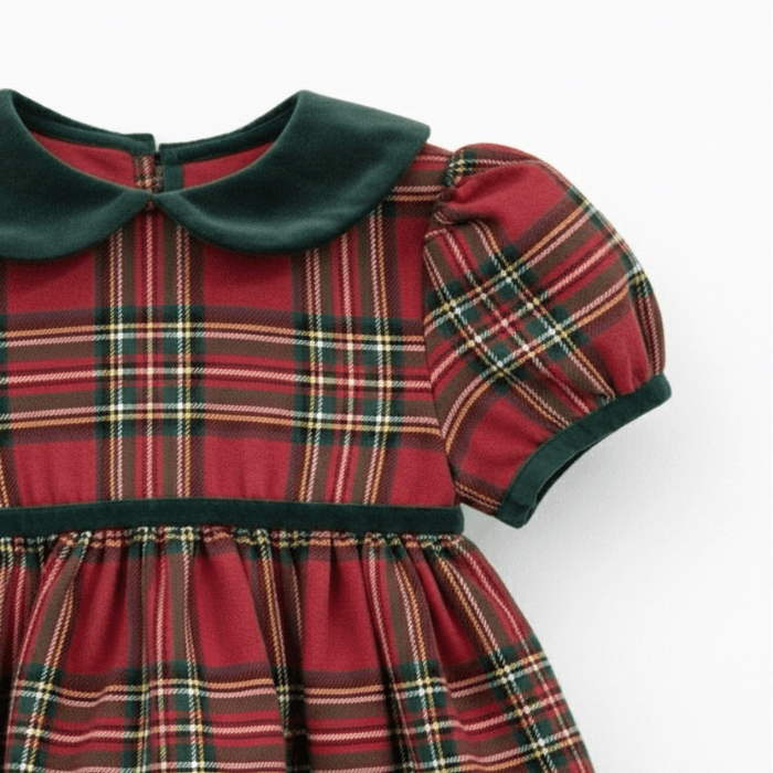 Red Tartan Dress