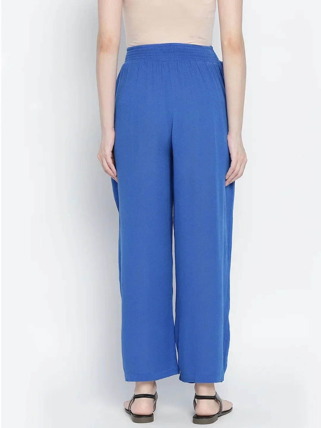 Aqua Blue Maternity Pant