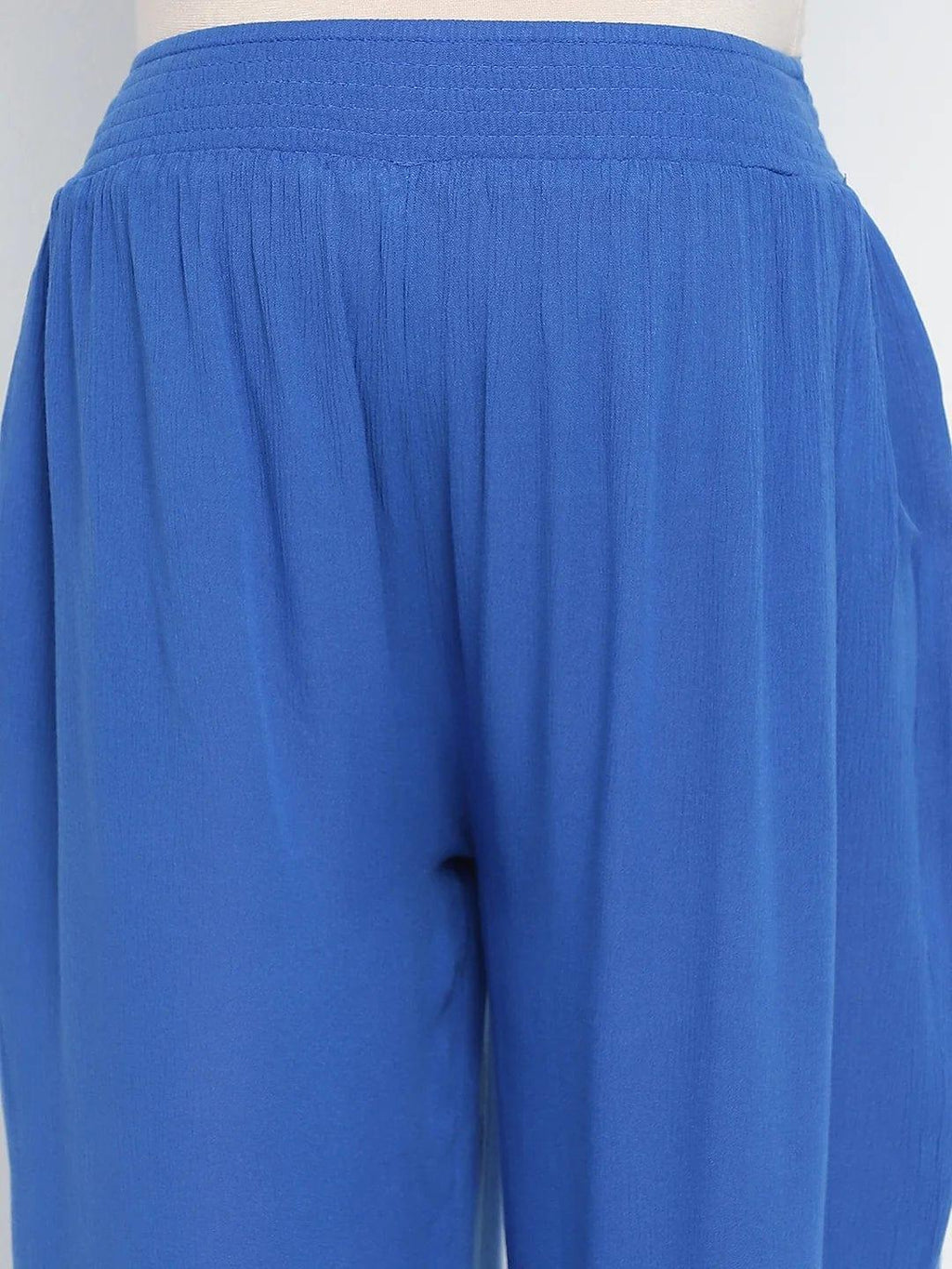 Aqua Blue Maternity Pant