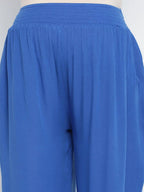 Aqua Blue Maternity Pant