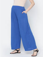 Aqua Blue Maternity Pant