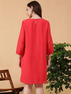 Red Maternity Dress