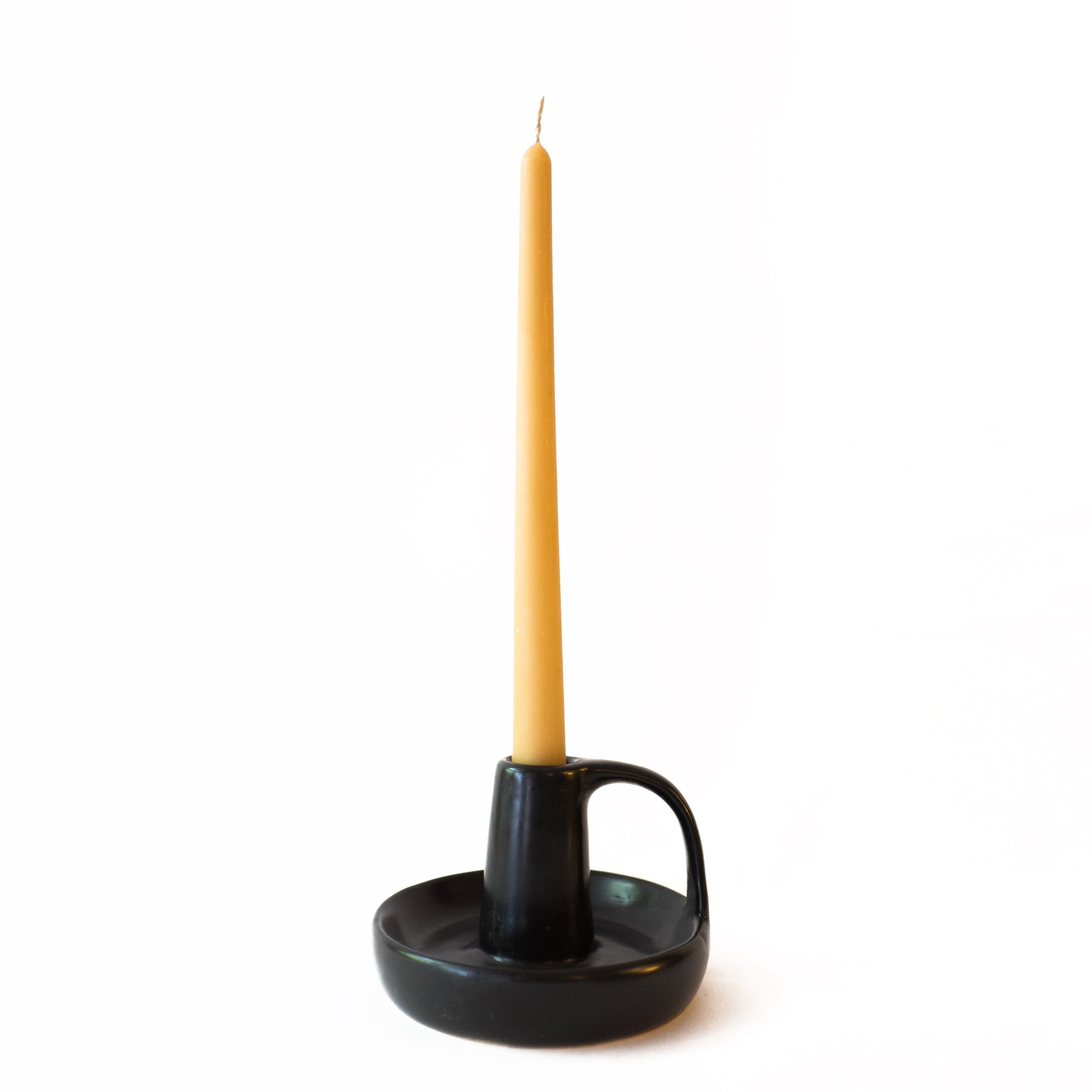 Pure Beeswax Taper Candles Set of 3