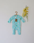 Organic Bodysuit (Turtle Print)