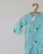 Organic Bodysuit (Turtle Print)
