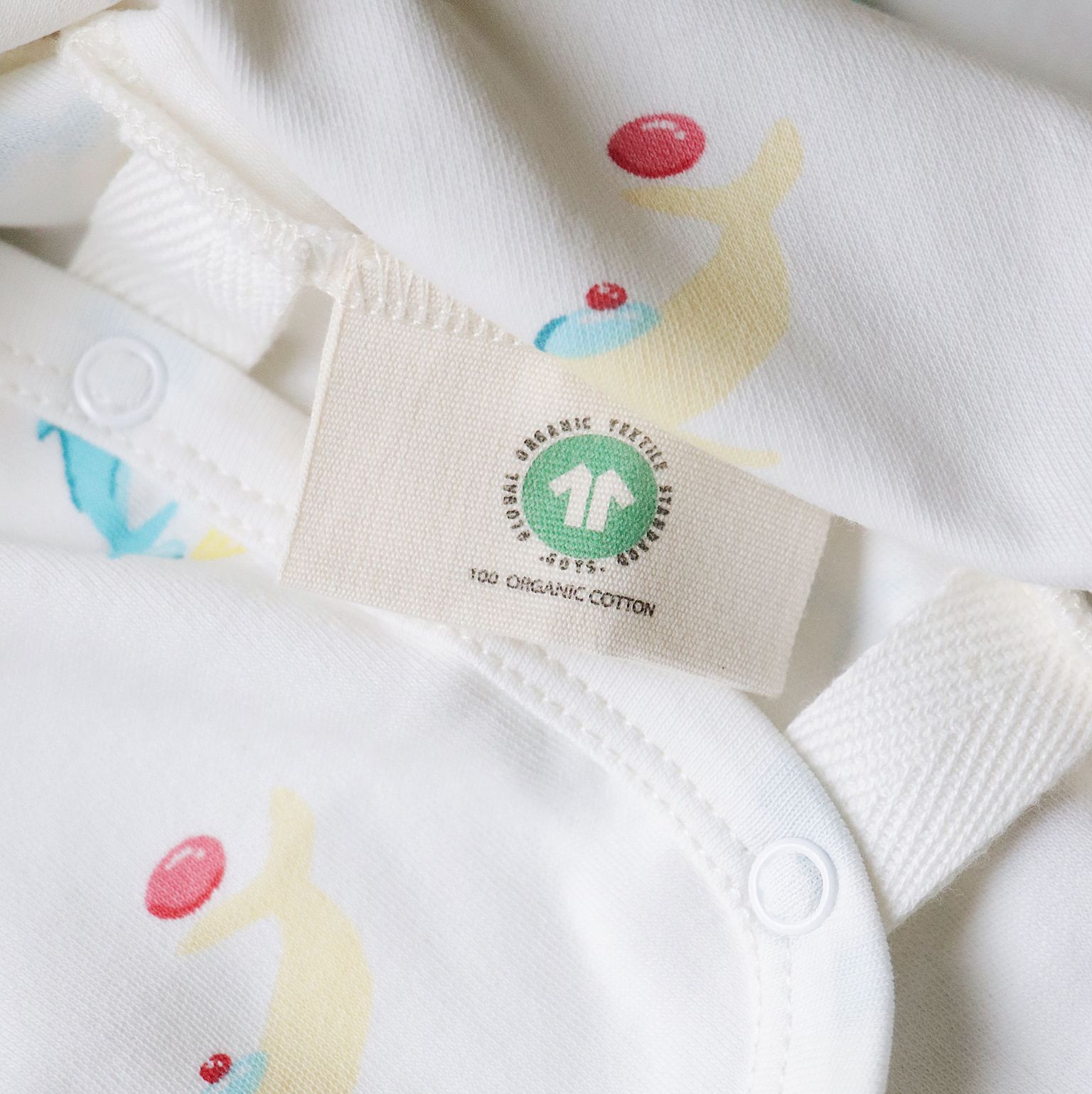 Organic Kimono Onesie (Whale Print)