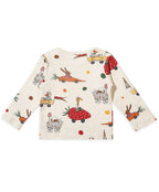 100% Cotton Full Sleeves Envelope Neck Tee Pack Of 3 - Multicolour
