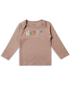 100% Cotton Full Sleeves Envelope Neck Tee Pack Of 3 - Multicolour