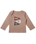 100% Cotton Full Sleeves Envelope Neck Tee Pack Of 3 - Multicolour