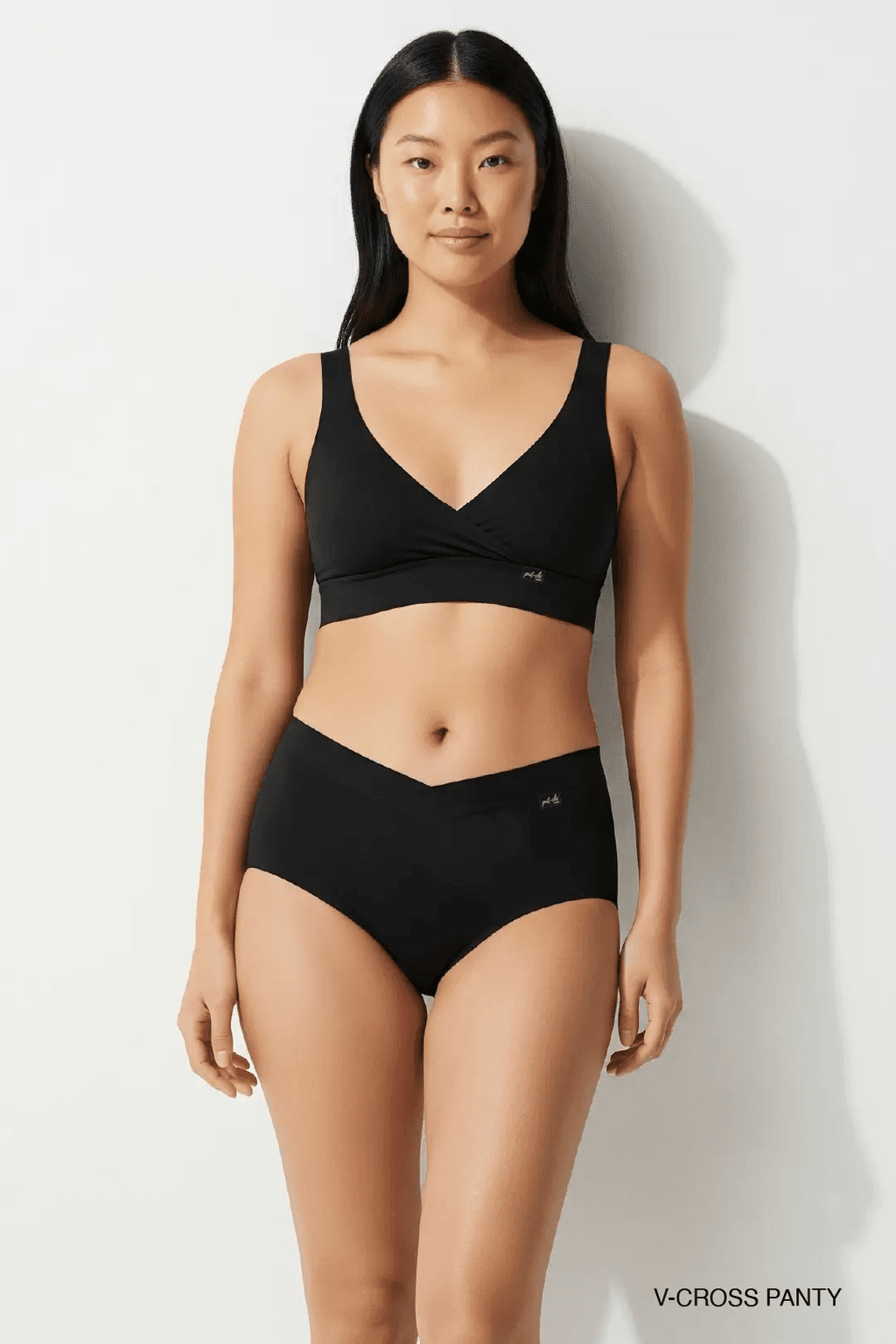 Putchi Comfort-Fit Bamboo Hipster Panty - Black